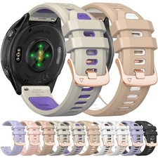 For Garmin Forerunner 70/170 Music 165 55 158 245 645 Silicone Watch Band Strap