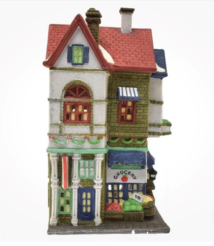 Dept 56 - Corner Grocer - Christmas In The City Heritage NIB Retired - Picture 1 of 8