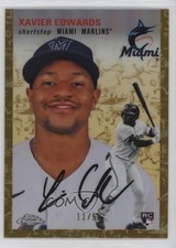 2023 Topps Chrome Platinum Anniversary 11/50 Xavier Edwards #149 0hk3