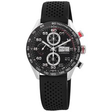Tag Heuer Carrera Chronograph Automatic Black Dial Men's Watch CBN2A1AA.FT6228