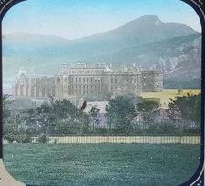 Palace of Holyroodhouse (?), c1900 Chas. Beseler Magic Lantern Glass Slide