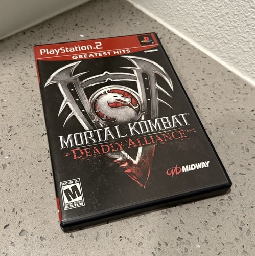 Jeu Mortal Kombat Deadly Alliance PS2 – Version PAL, Bon état, Sans Notice