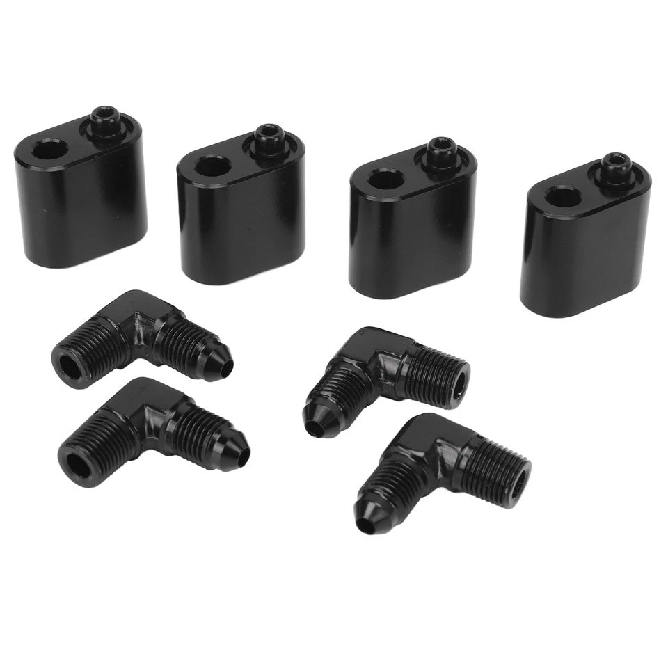 Coolant Crossover Steam Vent Kit Stainless Steel High Strength For LS1 LS2 OH - Image 4 of 4