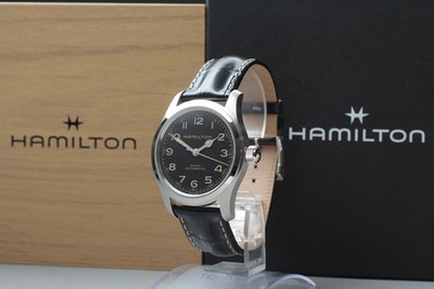 Hamilton Khaki Field Murph H706050 42 mm schwarzes Datum Zifferblatt automati...