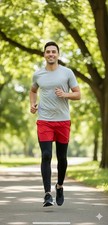 Men's Nike Dri-Fit Training Shorts Size XL Red Black