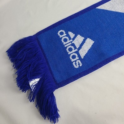 Chelsea FC Adidas Official Soccer Futbol Club Blue Knit Scarf
