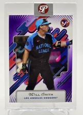 2025 Topps Pristine Will Smith Purple Refractor /99 #262 LA Dodgers (Encased)