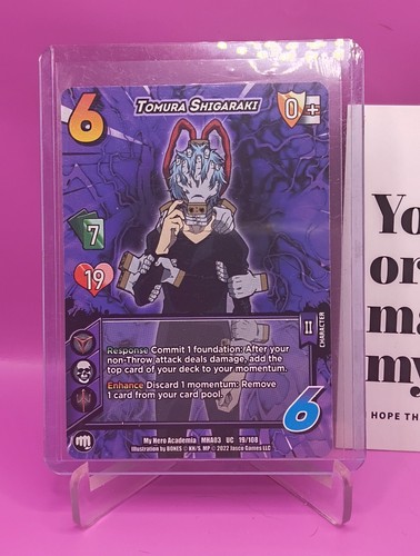 UniVersus - Tomura Shigaraki - My Hero Academia: Heroes Clash 1ª Edición UC - Imagen 4 de 6