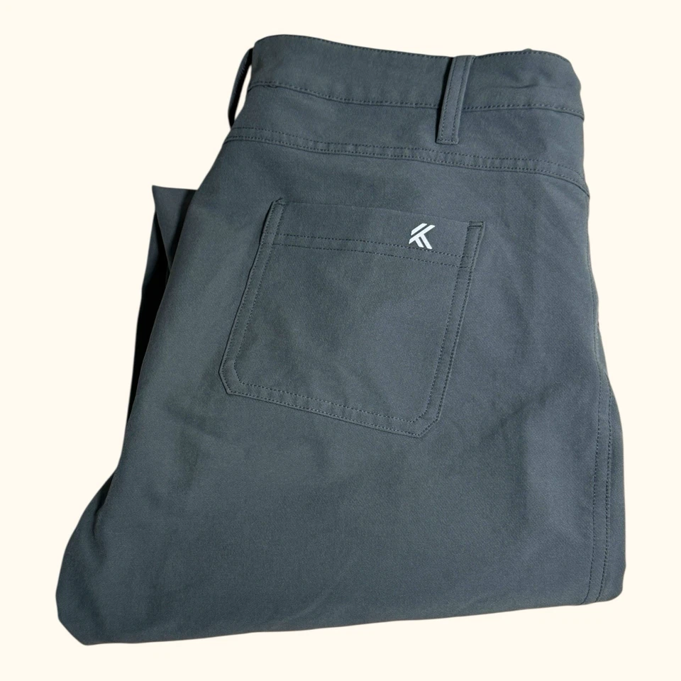 Kyodan Golf Mens Pants Gray Size M Lightweight Athleisure Sports Outdoor - Image 3 of 4