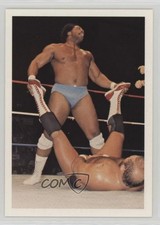1988 Wonderama NWA Faarooq Ron Simmons vs Arn Anderson #77 HOF 0w6