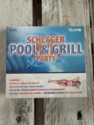 Schlager Pool & Grill Party [60 Songs auf 3 CD] Neu & OVP