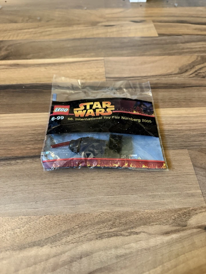 LEGO STAR WARS Nürnberg Toy Fair 2005 Darth Vader Polybag SEALED HYPER RARE SDCC - Bild 3 von 3