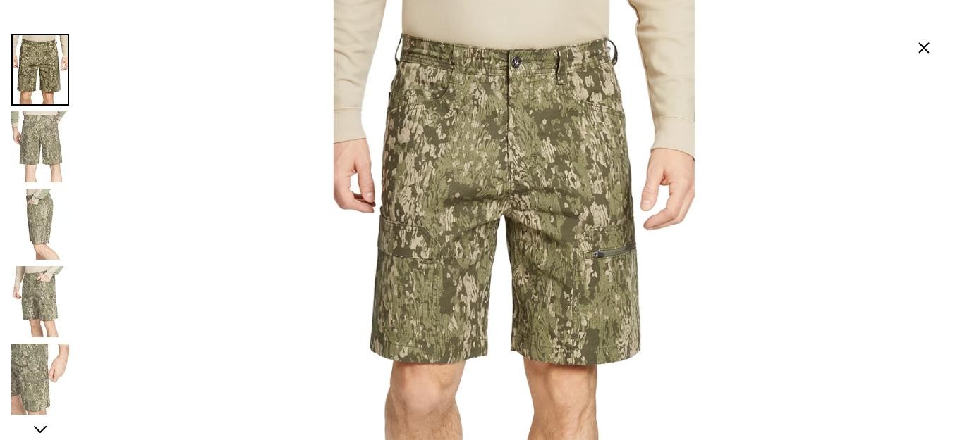 BASS OUTDOOR Mens Pro-Cargo Ripstop Printed 9-38 Cargo Shorts Size 30 12490₽