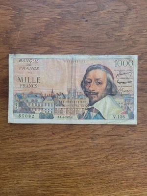 France Billet Ancien 10 Dix Nouveaux Francs Richelieu 7-4-1955 P3528 - Photo 1/2
