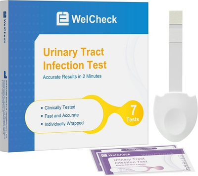 #ad WelCheck UTI Test Strips Urinary Tract Infection Test for Home Use Quick $14.99