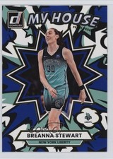 2025 Panini Donruss WNBA My House Press Proof Blue Breanna Stewart #8 uk2