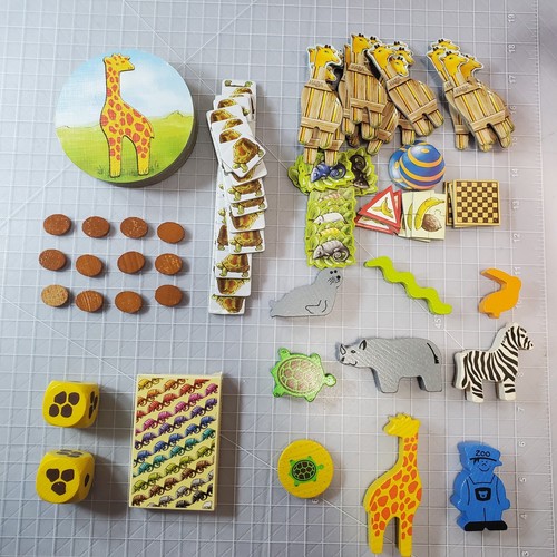 Haba 4685 - Mi primer zoológico educativo La colección de juegos gruesos 2011 Complete Usado en Excelente Condición - Imagen 9 de 17