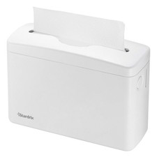 Countertop Paper Towel Dispenser, White Hand Towel Holder for Multifold/C-Fol...