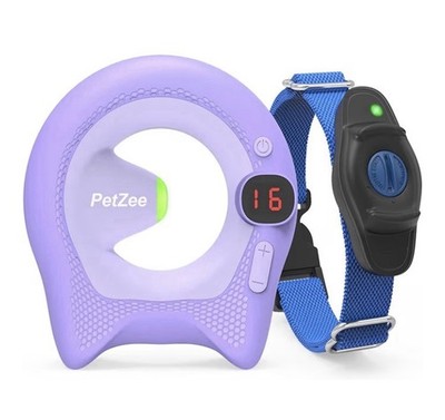 PETZEE  Dog Containment Wireless Fence System, Training Collar with One Receiver