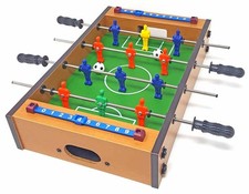 Palle Biliardino Gioco Mini Calcio Tavolo Kicker 33 X 21 CM Stabile Pre-montato