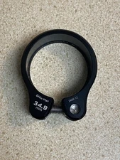 Wolf Tooth Seatpost Clamp - 34.9mm, Bolt-On, Black