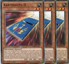 yugioh 3x Kartenauto D HSRD-DE051 COMMON DEUTSCH