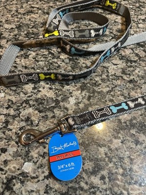 Bret Michaels Leash Dog Bones Pets Rock 6  3/4  X 6 Feet