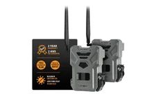 SPYPOINT FLEX DARK 2 Pack GPS Cellular Gray Trail Camera with 40MP Photos