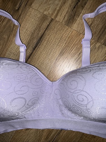 Reggiseno Bali senza ferretto Comfort Revolution LILLA senza cuciture senza ferretto morbido copertura completa 42B - Foto 3 di 11