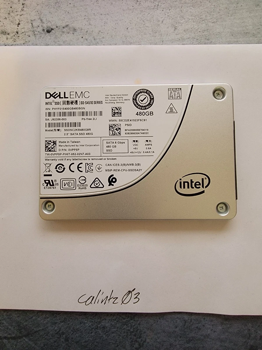 Intel Solid State Drives 480 GB Storage Capacity for sale | eBay