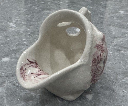 Arthur Wood ROYAL CROWNFORD Ironstone SAFE HARBOUR Fish Transferware Holder - Picture 3 of 7