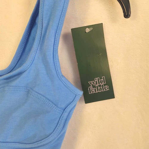 Wild Fable Bustier Tank Top Damen XXS Wireless Stretch Blau - Bild 7 von 10