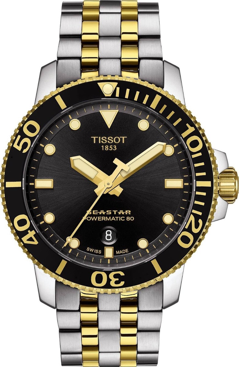 Tissot Seastar 1000 Automatic Black Dial Men Watch T120
