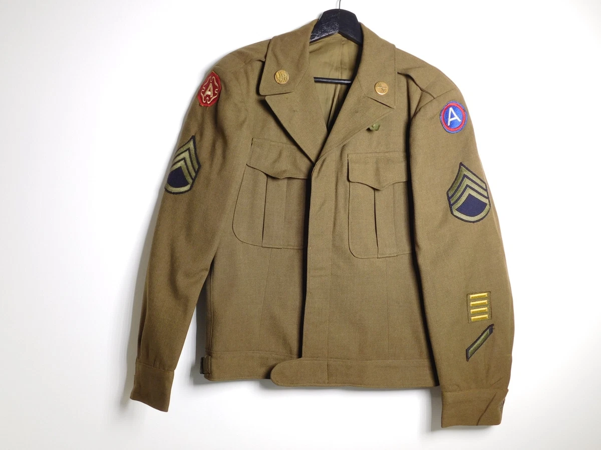 Jef　US ARMY 1940 JACKET DUNGAREE Ww2 Field Jacket In Original Ww2 Collectible Us Uniforms for sale