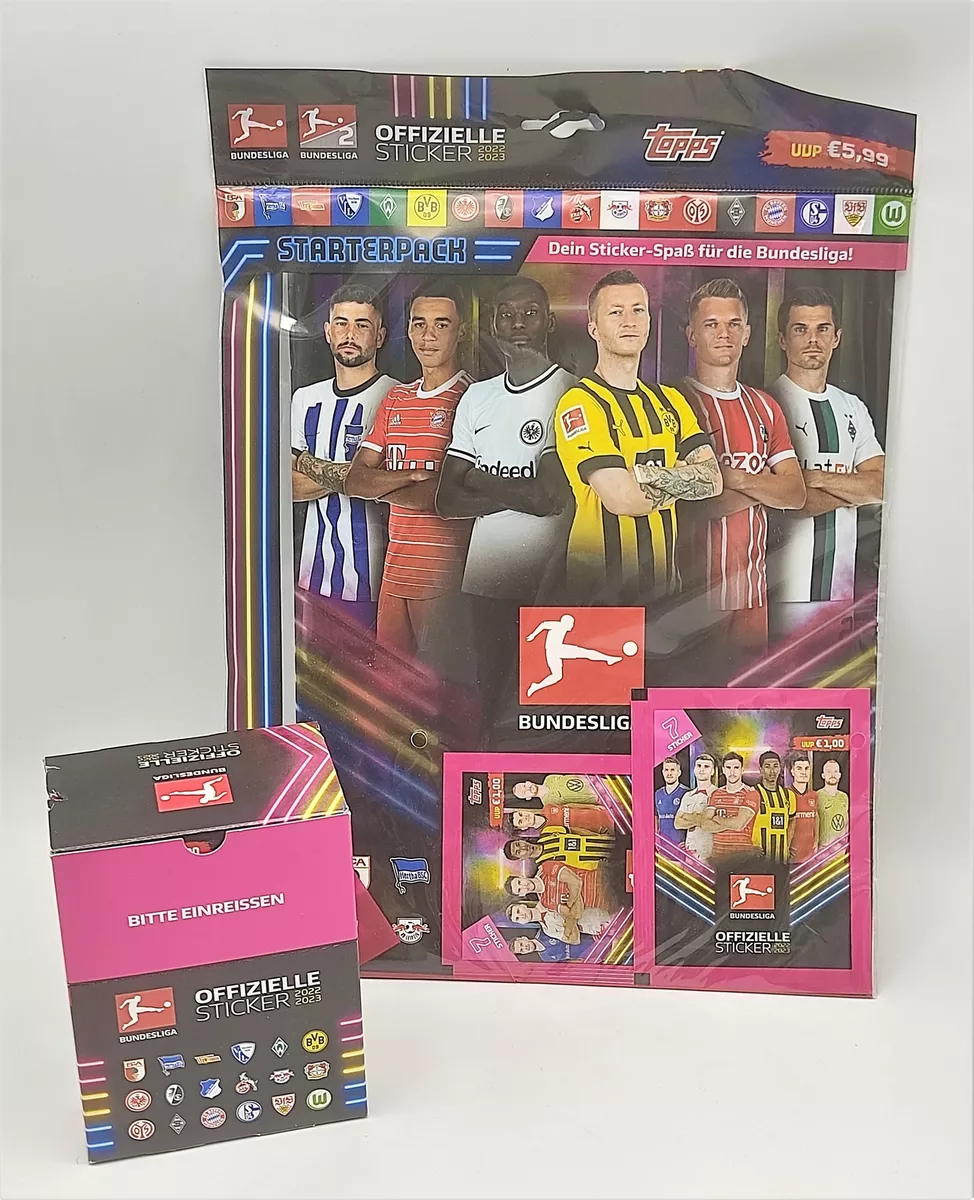 Topps Bundesliga Cromos 2022/2023 - Starterpack