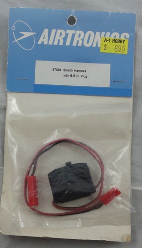 Airtronics Switch Harness w/2-Pin BEC Connectors AIR97004