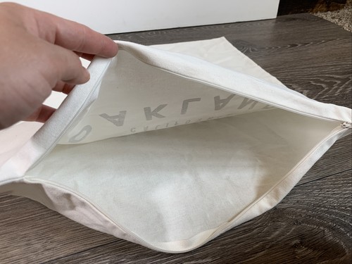 Copricuscino H&M HOME Cotone Biologico Accento Lancio Casale 19x19 NUOVO - Foto 5 di 7