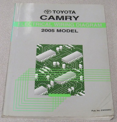 2005 Toyota Camry Electrical Wiring Diagram Service Manual | eBay