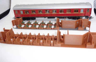 MAUSIS 3D DRUCK Primex H0 4196 - Speisewagen Inneneinrichtung. Mehrfarbig. 3D Druck.