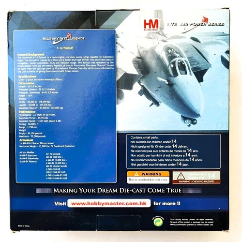 Hobby Master 1:72 HA5205 Grumman F-14A Tomcat IRIAF, Nr. 160347, Bushehr 2008 - Bild 21 von 24