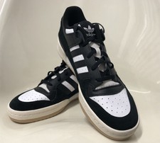 Adidas Originales Forum Low CL Zapatillas Zapato Núcleo Negro Crema Blanco ID6857 / US11