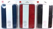 Verizon Folio Durable Leather Case Kickstand ...