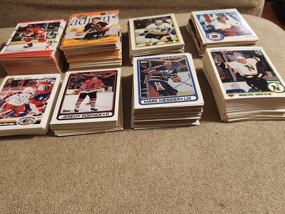 Lot of 560 hockey cards with tons of HOF players!Gretzky, Hull, and more! RC's!! - Image 3 of 4