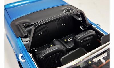 ACME 1968 Shelby Cobra GT 500 Convertible 1 18 Diecast Model Blue