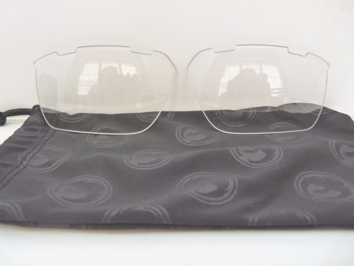 DRAGON ENDURO X WHITE BLACK RED ION LENS + CLEAR LENS WRAP 