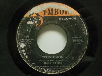 Inez Foxx: Hurt By Love / Confusion, 45 RPM, Fair (F2)