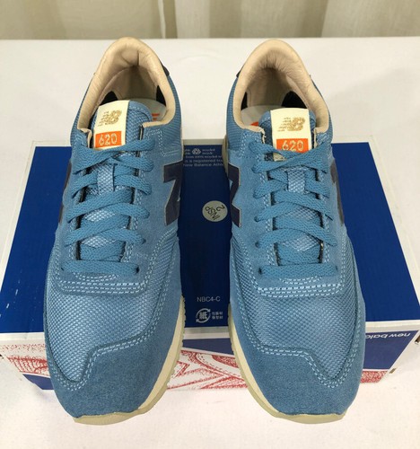 NEW BALANCE Mujer 620 Clásico Zapatilla para Correr con Cordones Talla 7/37.5 Azul Ceniza/Gris - Imagen 9 de 24