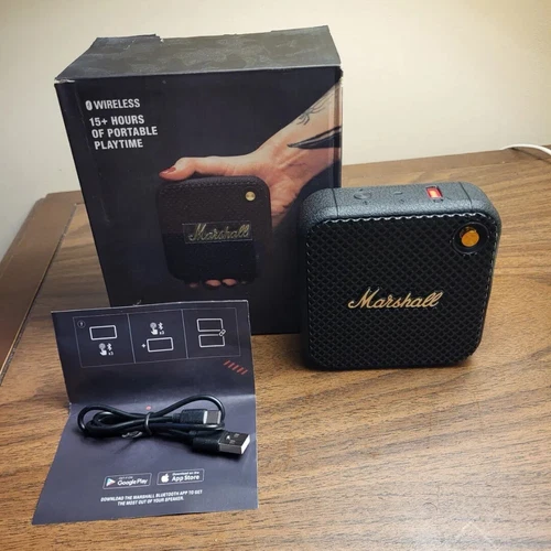 MH - Willen BT Portable Speaker - Black & Brass
