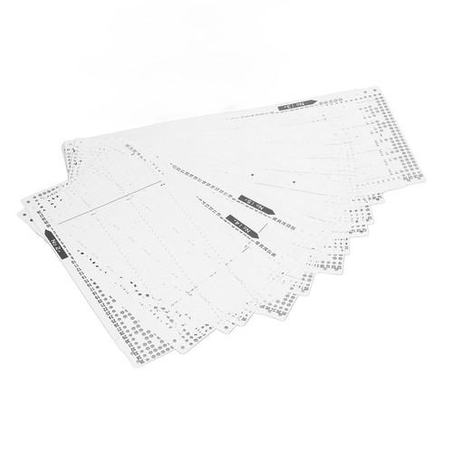 15Pcs Knitting Machine Punch Card Knitting Flower Card For KH868 KH860 KH8 YEK - Picture 22 of 22