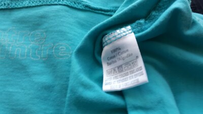 T-shirt Vintage Bleu Manches Courtes ZAMBA - Taille 50/52 (équivalent XL/XXL), 100% Coton